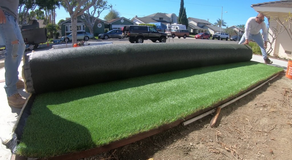 Commercial artificial grass installation for businesses